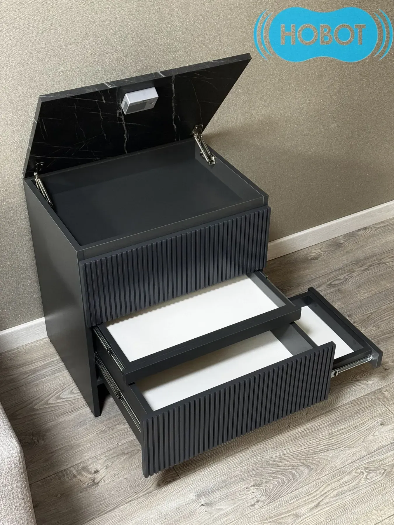 Выдвижные ящики тумбы Hobot Legee Q10